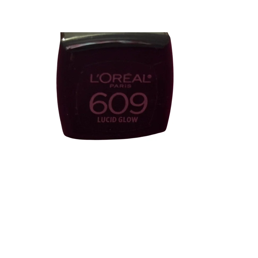 L'Oreal Lip‎ Gloss 0.21oz 609 Lucid Glow Plumping Shimmer Y2K Glam Lot of 2
